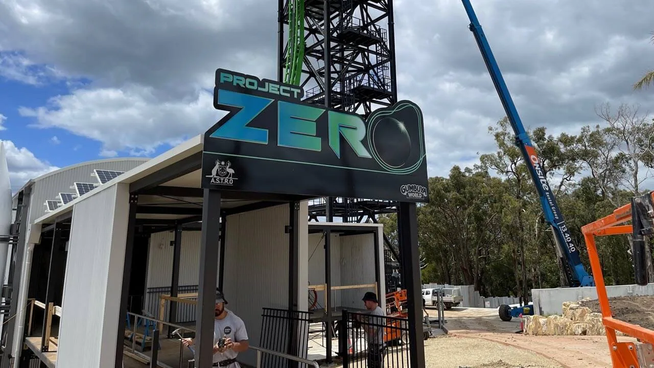 Working on Project Zero Front Entrance