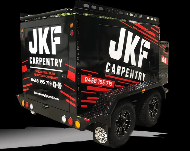 jkf-carpentry-trailer-signage-by-benher Tradesman Trailers Signage - BENHER