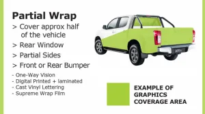 Ute Partial Wrap