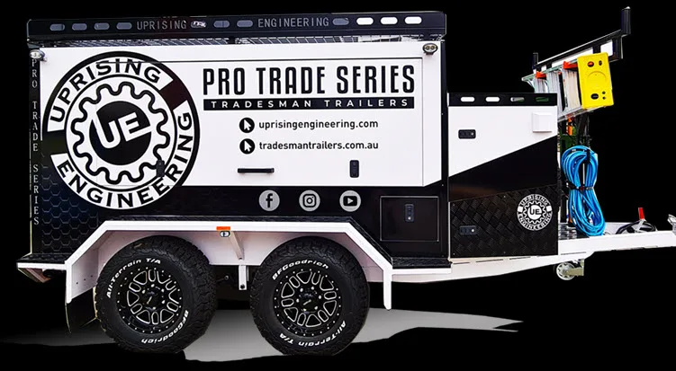 Uprising Engineering trailer signage by BENHER
